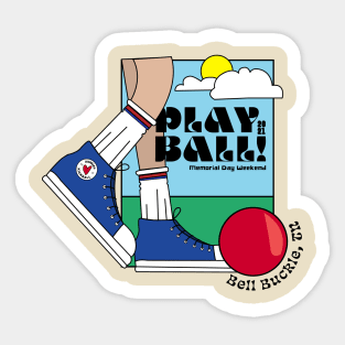 Kickball Sticker